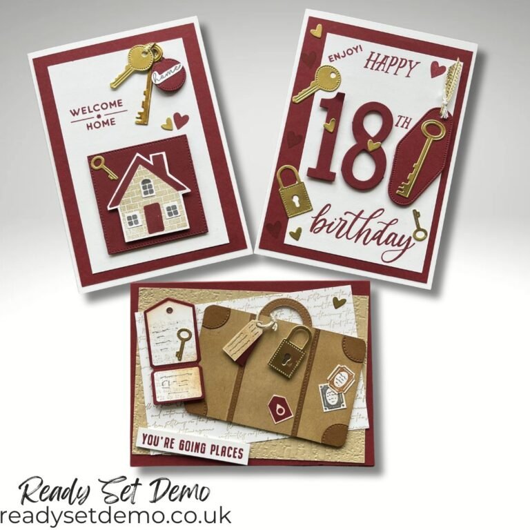 Tags to Go bundle from Stampin' Up! 3 cards featuring these goodies