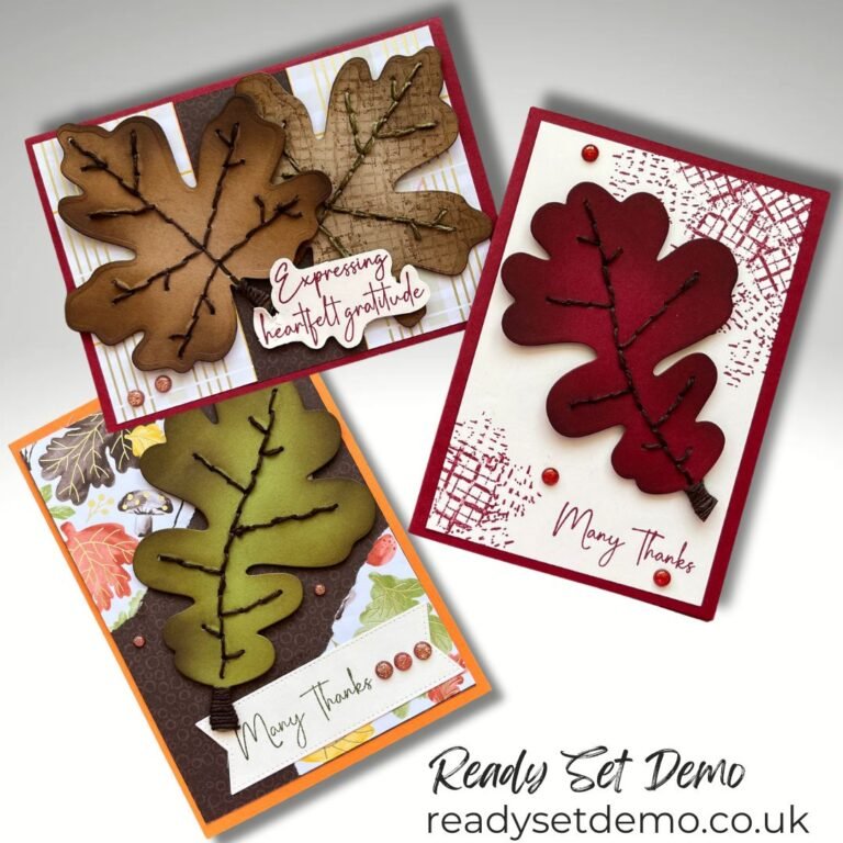 Gathering Moments Suite Handmade Cards from Stampin’ Up! Fall projects