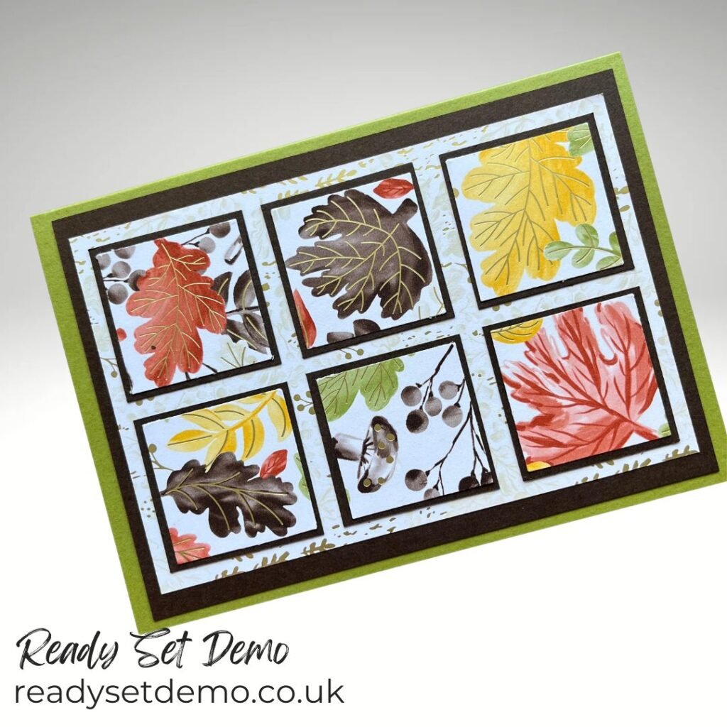 Handmade autumn card featuring the Stampin’ Up Gathering Moments bundle and Gathering Together Designer Series Paper