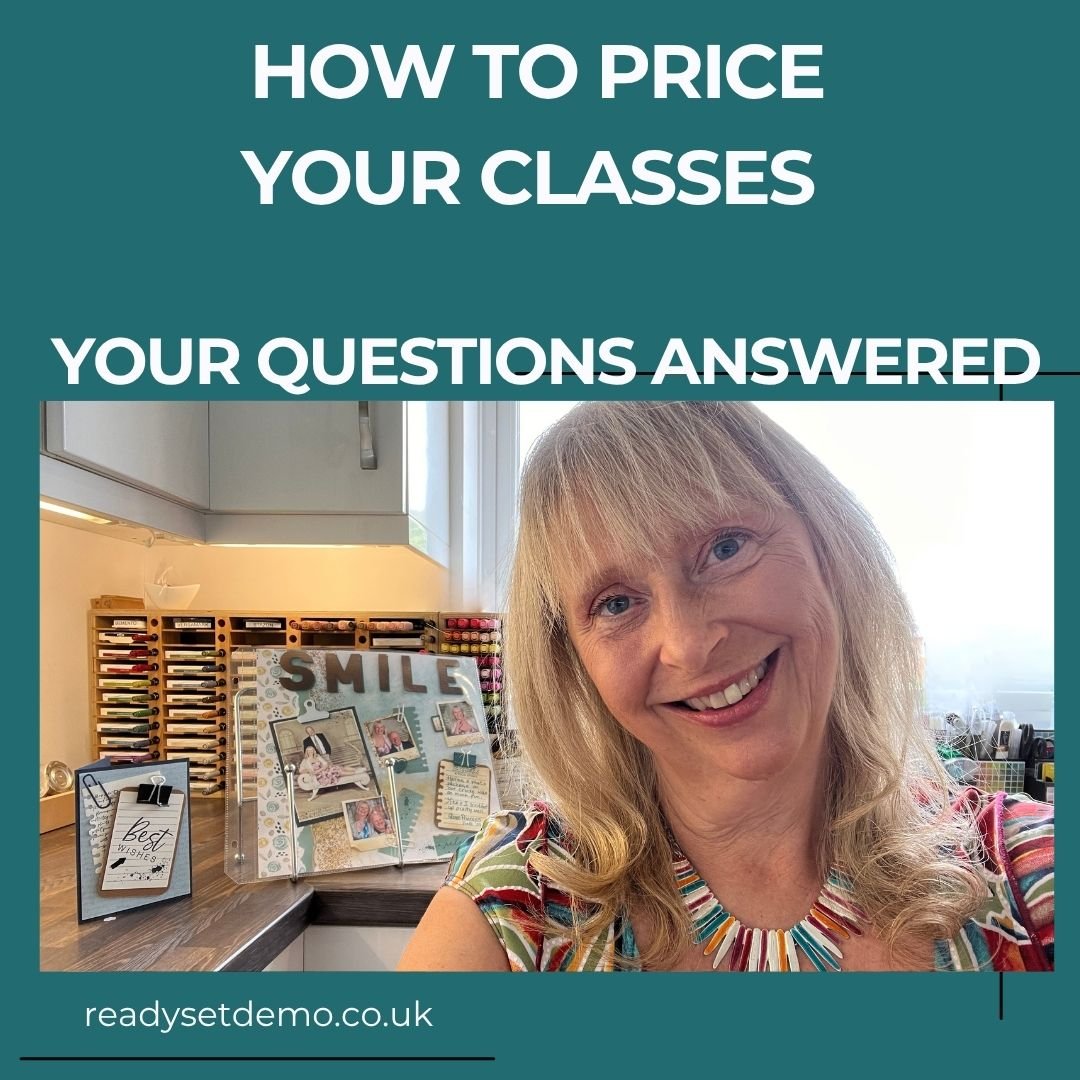 How to price your Stampin' Up! class Liz answers your questions in this video