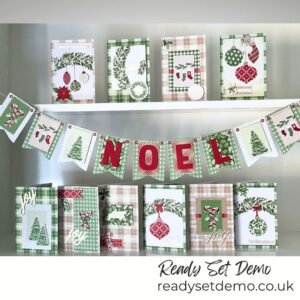 Mix & Match Ephemera Class - Stampin' Up! - Christmas Cards & Banner