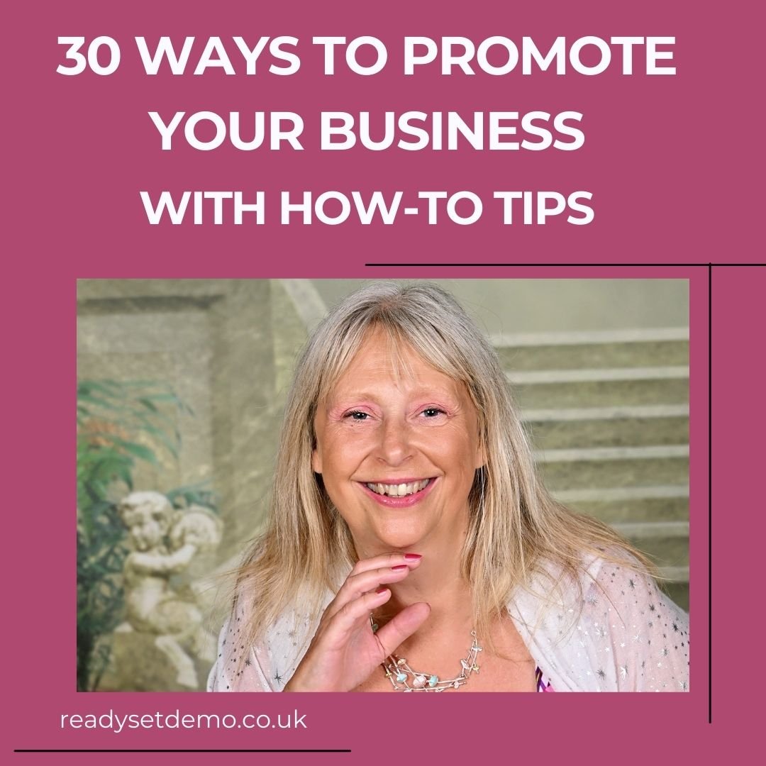Video Link image for 30 Wys to Promote your Stampin' Up! business