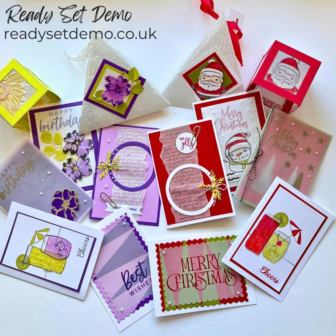 Viva Vellum Online Class - 14 Cards and projects using Vellum