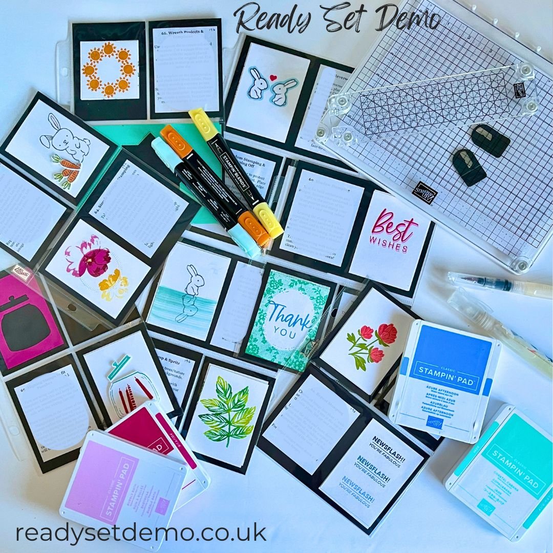 Stampin’ Positioner Online Class to learn 12 techniques