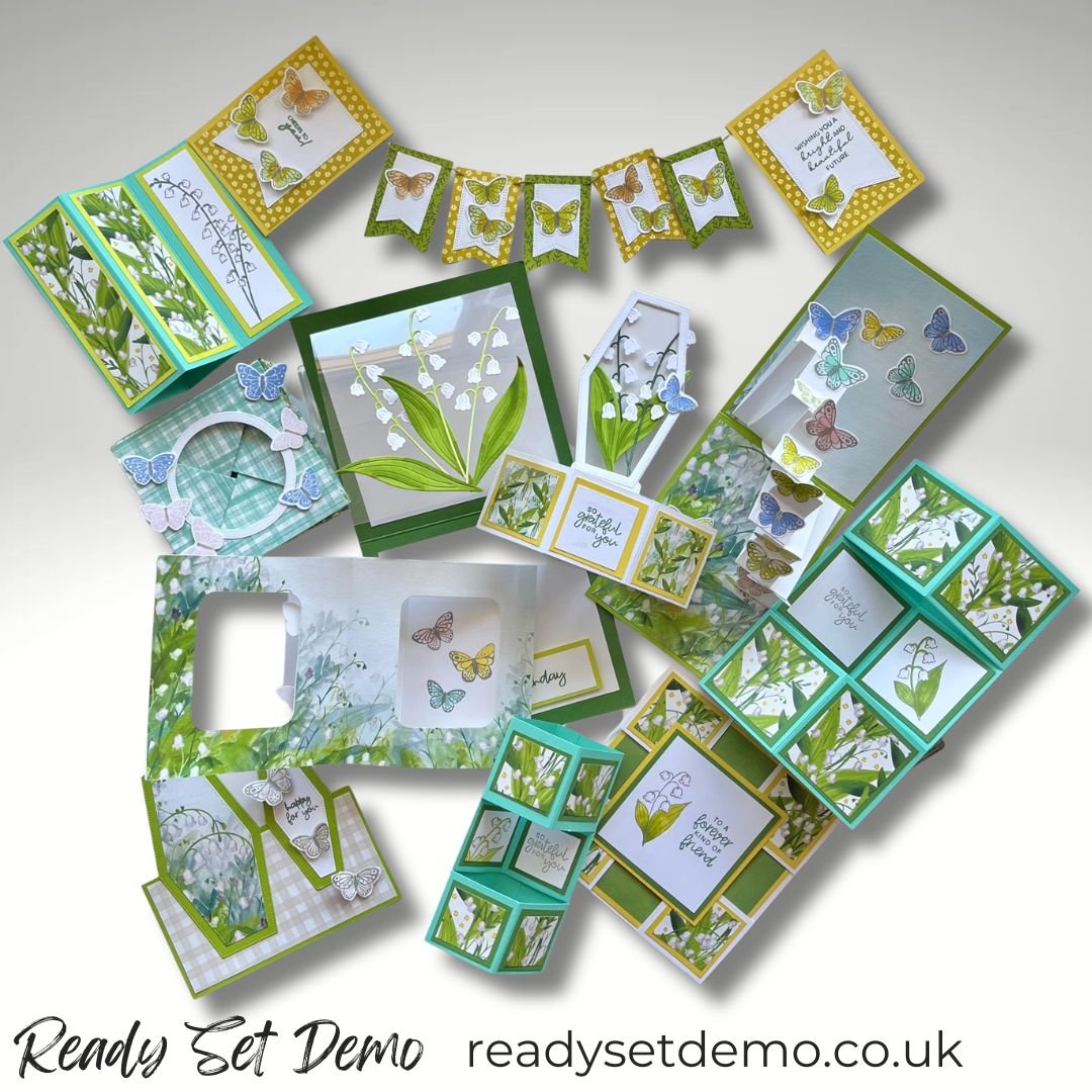 Fancy Folds Library 14 - Lily of the Valley Stampin' Up! Online Class