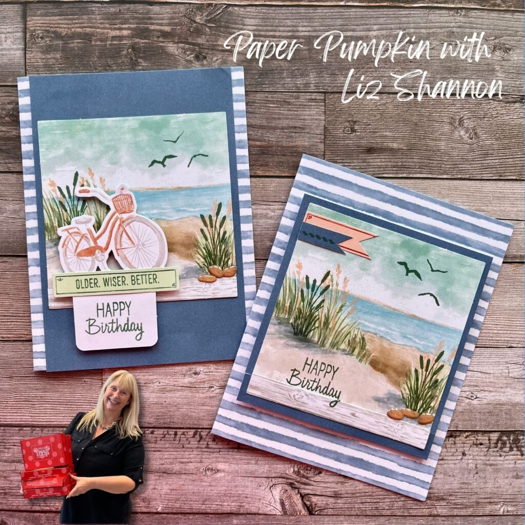 Paper Pumpkin with Liz Shannon - monthly card making kit to your door 