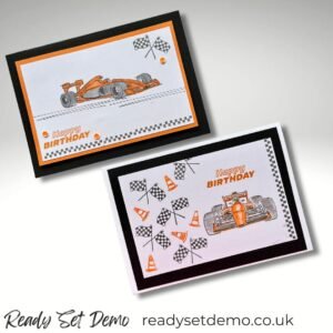 Ready Set Go from Stampin' Up! Formula 1 Card