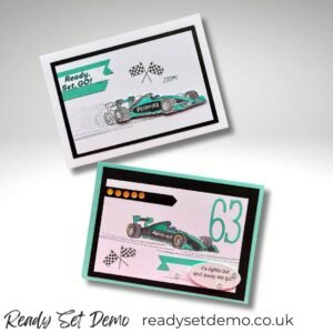 Ready Set Go from Stampin' Up! Formula 1 Card