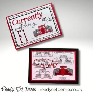 Ready Set Go from Stampin' Up! Formula 1 Card