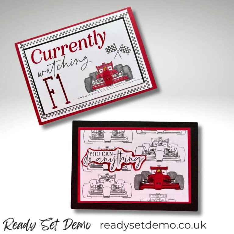 Ready Set Go from Stampin' Up! Formula 1 Card