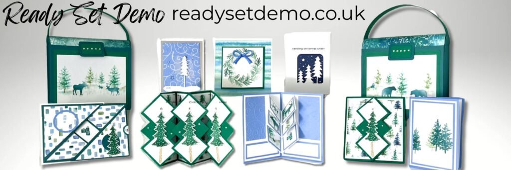Whispering Woods Christmas Craft Class featuring Holly Jolly Branches bundle from Stampin’ Up – fancy folds, techniques and more 